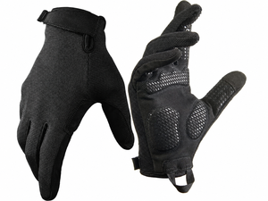 Gants de sport pour hommes, à doigts entiers, respirants, extensibles, avec paume rembourrée et grip en silicone pour la musculation, les tractions et l'entraînement. - Product Image 1