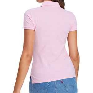 เสื้อโปโลผู้หญิงผลิตจากโรงงาน ราคาขายส่ง รับทำโลโก้ตามสั่ง พร้อมสี ขนาด และโลโก้ที่กำหนดเอง ดีไซน์สวยที่สุด - Product Image 3