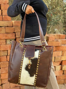 กระเป๋าหนังกระทืบสไตล์ใหม่,กระเป๋าถือหนังฟอกฝาดกระเป๋าทรงสี่เหลี่ยมกระเป๋าลำลอง - Product Image 3