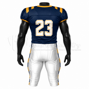Uniforme de Fútbol Americano Personalizable en Diferentes Colores, Transpirable y Moderno, Talla Grande, con Nombre y Número del Equipo - Product Image 2