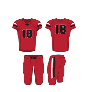 Uniform Wholesale Custom American Football Jersey Breathable <b>Mesh</b>-Stitched Rugby Shirts Uniform Digital Print Teamwear Summer - Product Image 2