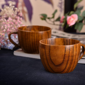 Black Walnut Tea <b>Cup</b> Natural Color For Home Table Tea Serving <b>Cup</b> Crouch <b>Set</b> premium Quality & Low Price - Product Image 5