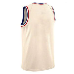 Maillot de sport en tissu mesh imprimé aux couleurs personnalisées, haute qualité, respirant, unisexe, pour équipe de basketball - Product Image 4