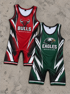 Combinaison de lutte professionnelle unisexe, sublimation personnalisée, 100% polyester, légère, séchage rapide, respirante, extensible, compétition - Product Image 2