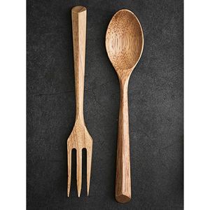 Cuchara para Servir de Madera de Mango con Acabado Premium para Uso en el Hogar y Restaurantes - Product Image 2