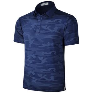 2024 Camisetas De Golf de camuflaje de verano para hombres, camiseta Polo de Golf de secado rápido de manga corta que absorbe la humedad - Product Image 2