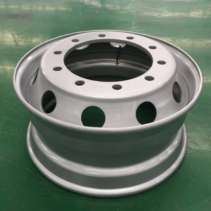 Velg Truk Foton CNDE Heavy Duty Baru, Aluminium Alloy Perak 22.5inchX8.25 10 Lubang - Product Image 1