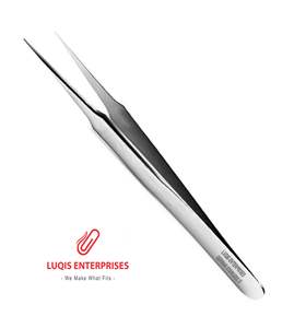 คีมจับแบบช่างอัญมณีชาวสวิส รุ่นที่ 2 ปลายเรียวแหลม แข็งแรง สำหรับงานผ่าตัด ทำจากเหล็กกล้าไร้สนิม คีมทางการแพทย์ที่มีความแม่นยำสูง - Product Image 4
