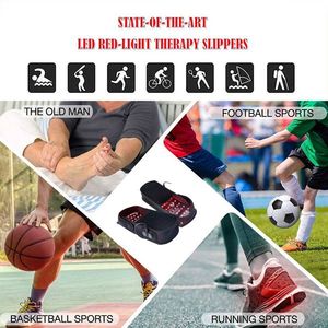 2025 LED Infrared Red Light Therapy Home Slippers Neuropathy Joint Pain Relief Comfortable Foot Relief SlipperslE - Product Image 6