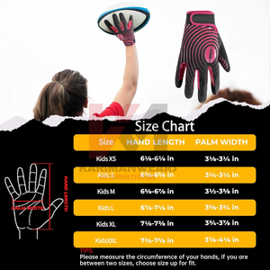 Custom Sublimation American Football Gloves <b>Sticky</b> Silicone Palm Professional Receiver Gear Full Print Design Factory Direct - Product Image 2