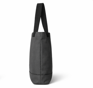 Custom Logo COTTON VOYAGE <b>Canvas</b> <b>Tote</b> Bag Solid color with Black Handles Medium Size Daily Use Shopping Bag - Product Image 5