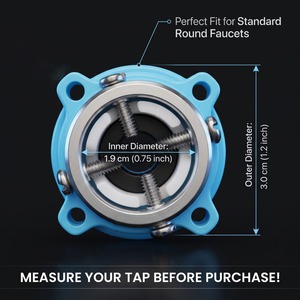 Conector de Grifo para Lavadora Automática de Alta Calidad, Fácil de Instalar, a Prueba de Fugas, Adaptador de Conexión de Manguera de Entrada de Agua, Disponible para la Venta - Product Image 2