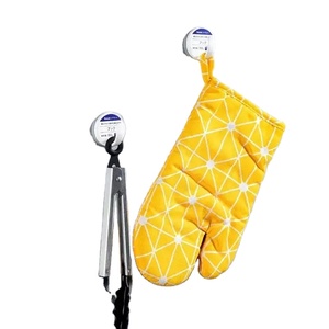 Gants de cuisine matelassés en coton 153g personnalisés, isolants thermiquement, imperméables, résistants à la chaleur, pour barbecue, toutes saisons - Product Image 4