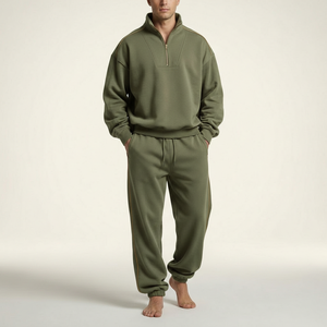 Conjunto Deportivo de Algodón Premium, Sudadera y Pantalones Jogger Personalizados, Fábrica de Ropa Personalizada al Por Mayor - Product Image 2