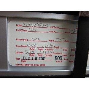 Filtre à air pour salle blanche MEGAcel AAF 3005394-503 - Équipement et pièces semi-conductrices de renommée mondiale à la fois fiables et durables - Product Image 1