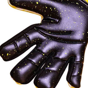 Meilleurs gants de gardien de but professionnels personnalisables, en caoutchouc naturel, cuir PU, protection des doigts, antidérapants, export. - Product Image 6
