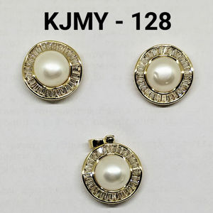 Conjunto de colgante de perlas de agua dulce con soportes incluidos en el marco, fabricante mayorista de perlas - Product Image 5