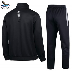 Survêtement personnalisé pour hommes, respirant, anti-transpiration, pour jogging, course à pied, gym, vêtements de sport, fournisseur - Product Image 2