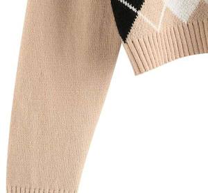 Suéter de Punto para Mujer, Ligero y Cálido para Invierno, Estilo Informal, Color Sólido, Ropa de Punto Otoñal para Dama - Product Image 3