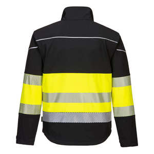 Chaqueta de Seguridad Reflectante de Alta Visibilidad con Cierre de Cremallera, Chaqueta de Trabajo Industrial Reflectante con Logotipo Personalizado - Product Image 4