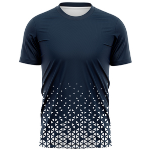 T-shirts pour hommes à manches courtes, coupe classique, 100% coton, séchage rapide, logo imprimé par sublimation thermique personnalisé - Product Image 1