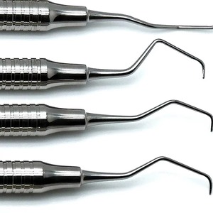 Juego de Instrumentos Quirúrgicos para Rellenos Dentales de Composite, 7 Piezas, Acero Inoxidable, Manual, Reutilizable, Agarre Ergonómico - Product Image 3