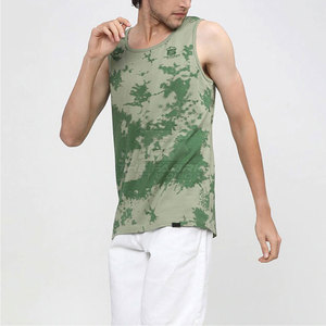 Débardeur de sport pour homme en coton tricoté respirant, idéal pour l'entraînement estival et le quotidien, personnalisable - Product Image 4