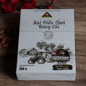 Vietnam Roasted Unshelled Cashew <b>Nuts</b> W240 in 500g Premium Paper Gift Box Packaging - Vietnam Brand Direct from Factory - Product Image 4