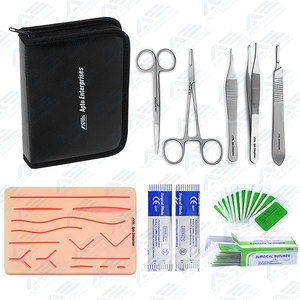 Apto Enterprises Supplier For Vet Nursing Students Surgical Instruments <b>Suture</b> Stitches <b>Kits</b> For Training - Product Image 5