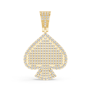 Collar con Colgante de Plata 925 Aurum Diam Luxury, Diseño de Espada con Micro Pavé de Moissanita, Joyería Unisex para Uso Diario, EGL - Product Image 3