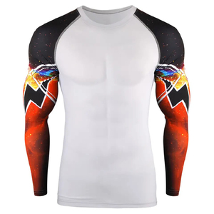Wholesale <b>Custom</b> Men's <b>Compression</b> <b>Shirt</b> Lightweight Performance <b>Custom</b> <b>Design</b> Fitness Long-Sleeve <b>Compression</b> <b>Shirt</b> - Product Image 5