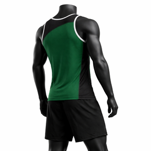 Conjunto de Uniforme Deportivo de Primera Calidad OEM para Hombre, Camiseta Deportiva sin Mangas con Pantalones Cortos Transpirables, Precio de Fábrica al por Mayor - Product Image 5