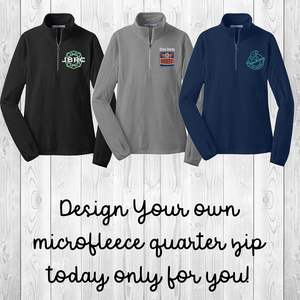 เสื้อไมโครไฟเบอร์แบบสวมศีรษะพร้อมโลโก้และข้อความเย็บติดซิปครึ่งตัวสำหรับผู้หญิง2025 - Product Image 6