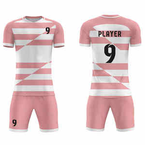 Conjunto Rosa Premium de Camisetas de Fútbol de Secado Rápido, Uniforme de Equipo, Jersey de Fútbol Sostenible y Ecológico 2026, 100% Poliéster - Product Image 1