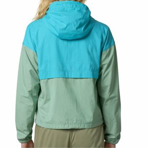 Veste coupe-vent pour femme à deux tons, à capuche, fermeture éclair sur le devant, ultra légère, pour le voyage, la course à pied, la randonnée, le streetwear décontracté, veste pour femme - Product Image 2