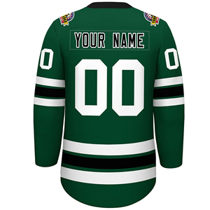Jersey de Hockey sobre Hielo Elite, Ropa Deportiva Personalizada para Equipos, Impresa, 100% Poliéster, Absorbe la Humedad, Alto Rendimiento, OEM, ODM, Venta al Por Mayor de Fábrica - Product Image 1