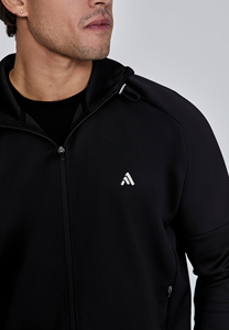 Survêtements pour hommes, ensembles de survêtements personnalisés en deux pièces, en polyester et coton, avec logo personnalisé, survêtements de sport pour hommes - Product Image 3