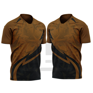 Soft Comfortable 100% Cotton for <b>Shirt</b> Durable Knitted Fabric Lightweight Feel Short Sleeve Front Logo Modern Style Breathable - Product Image 6