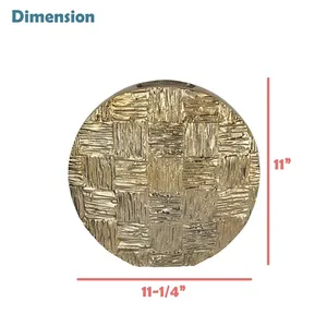 Handmade <b>Gold</b> Metal Flower <b>Vase</b> Stylish Decorative Product for Furniture Manufacturers Interior Decor Suppliers - Product Image 2