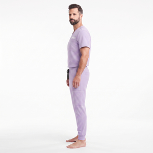 Tenue Médicale Personnalisée pour Hommes – Blouse et Pantalon en Polyester Respirant et Confortable pour Infirmiers et Professionnels de Santé - Product Image 4