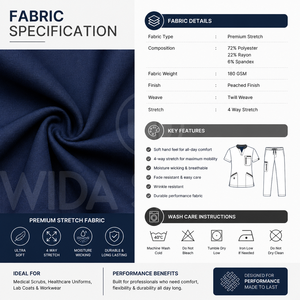 Fournisseur de tenues médicales, fabricant et exportateur mondial de vêtements de travail hospitaliers sur mesure - Product Image 6