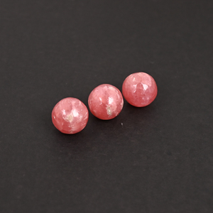 Esfera Miniatura de Rodocrosita Natural Rosa, Piedra Preciosa Espiritual, Cristal Curativo, Bola de Piedra Suelta de 10mm, Hecha a Mano, para Colección - Product Image 4
