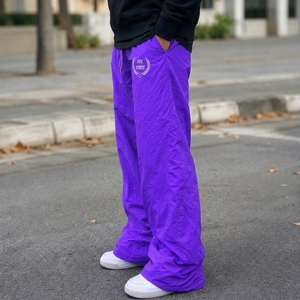 Nylon <b>Baggy</b> <b>Trouser</b> Premium Lightweight Athletic Pants Designed With Breathable Quick Dry Fabric For Casual Wear Outdoor - Product Image 3