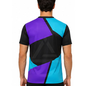 Maillots de sport Gaming Creator pour hommes avec tissu respirant haute performance, coupe décontractée, empiècements audacieux et style merchandising moderne - Product Image 5