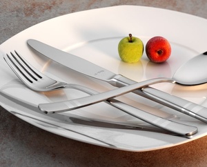 Juego de Cubiertos de Lujo con Encanto Vintage, Cubertería de Acero Inoxidable Premium para Comidas Elegantes - Product Image 1