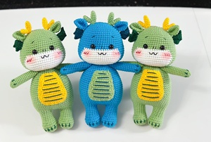 Oso de Ganchillo con Temática de Fantasía y Ciencia Ficción, Alta Calidad, Disponible en Vietnam, Muestra Disponible, Tamaño Personalizable, Cartón/OEM - Product Image 6