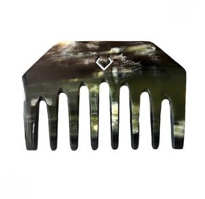 Peigne à cheveux en corne naturelle, dernier design, à dents longues, pour le soin des cheveux et une coiffure élégante, idéal pour la dressing et la décoration intérieure, au meilleur prix. - Product Image 1
