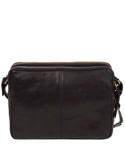 Fabricante de Bolsos Cruzados de Piel Genuina al por Mayor con Correa Ajustable y Bolsillo Frontal con Cremallera, OEM ODM, Pedidos al por Mayor - Product Image 2