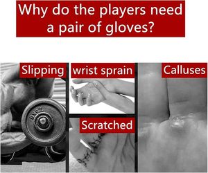 Guantes de Gimnasio para Levantamiento de Pesas, Transpirables, Ligeros, de Medio Dedo, para Hombres y Mujeres - Product Image 2