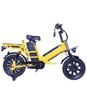 Vélo électrique de livraison de 16 pouces avec batterie au lithium 48V 15Ah, longue autonomie, usage intensif - Modèle King - Product Image 1